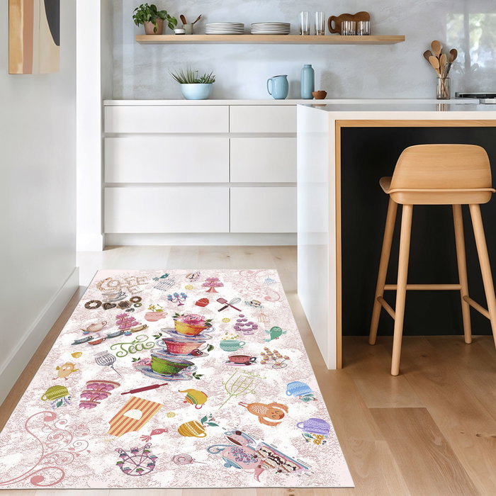 Conceptum Wookece243 Alfombra Multicolor 60 x 100 cm
